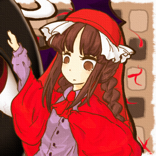 rika, evil eye sigma, and ex-rika (touhou) drawn by suiyou_taruta