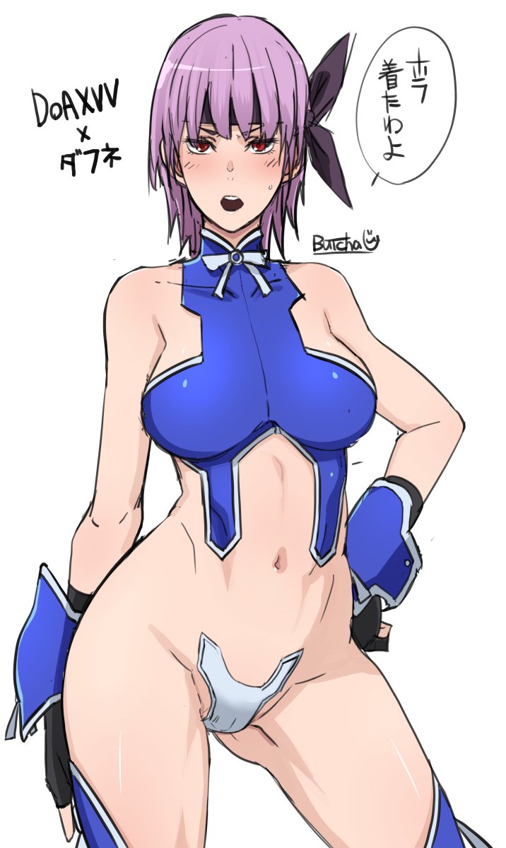 ayane and hayama shizuka (dead or alive and 1 more) drawn by butcha-u