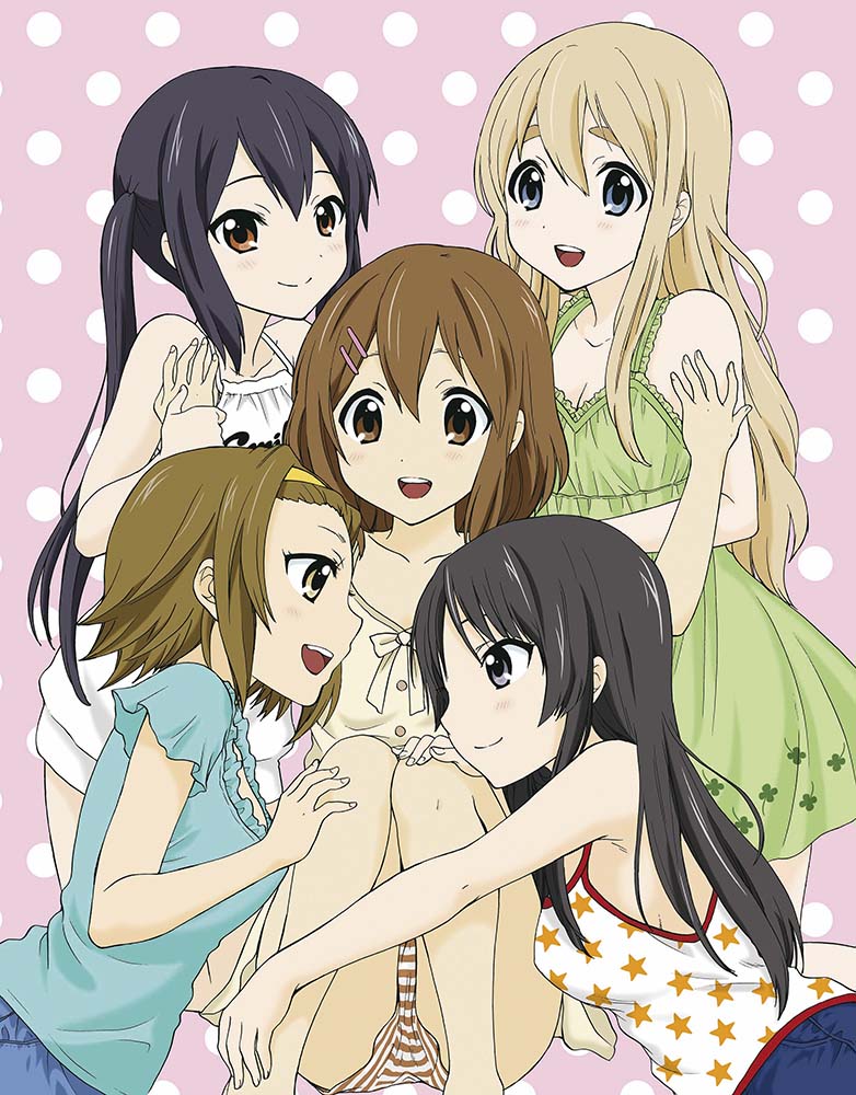 akiyama mio, nakano azusa, hirasawa yui, tainaka ritsu, and kotobuki tsumugi (k-on!) drawn by fumitani_yasunori