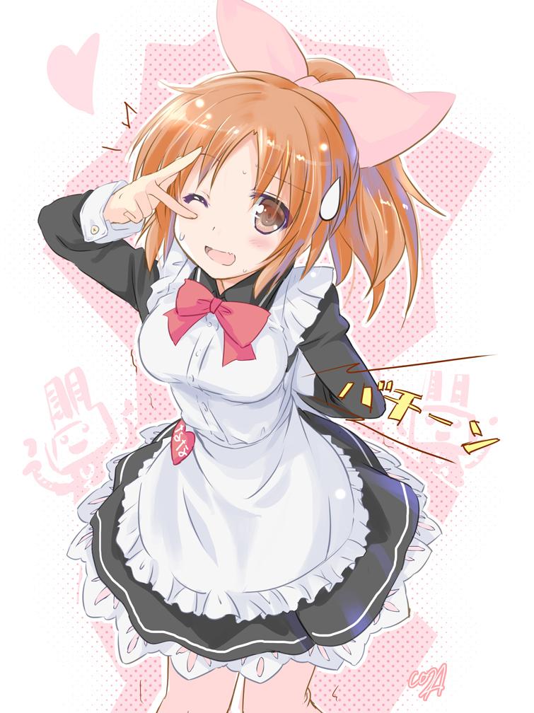 abe nana and usa-chan robot (idolmaster and 2 more) drawn by komatsu_eiji