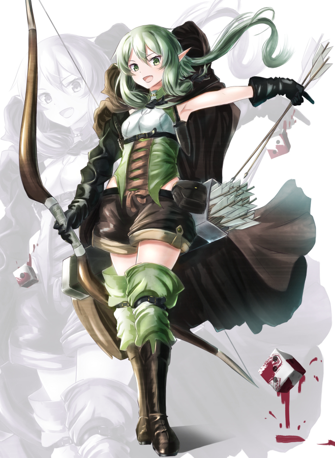 high elf archer (goblin slayer!) drawn by tagame_(tagamecat)