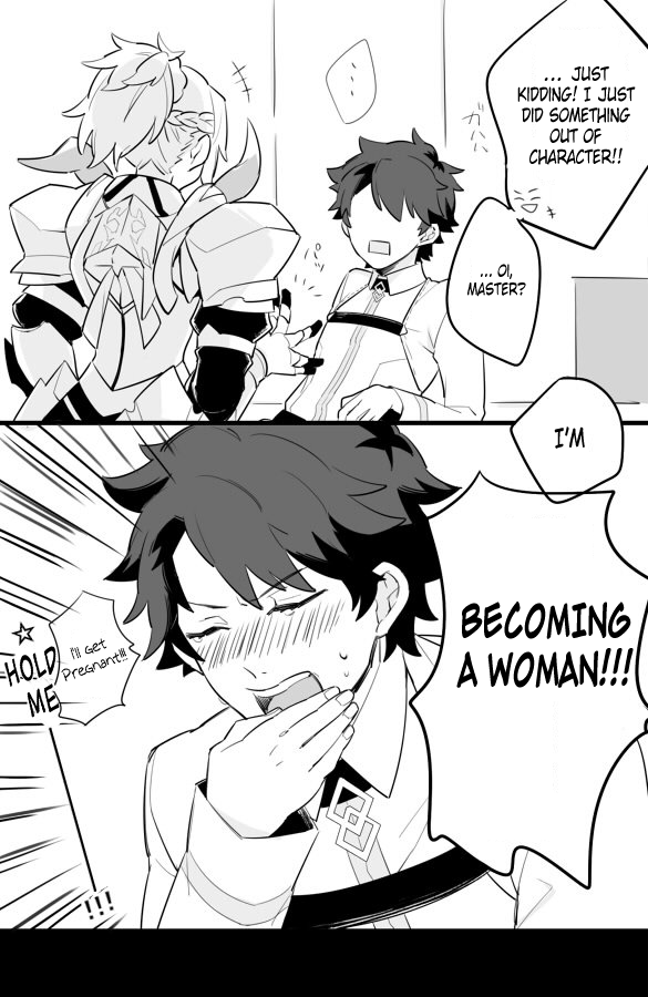 fujimaru ritsuka and mordred (fate and 1 more)