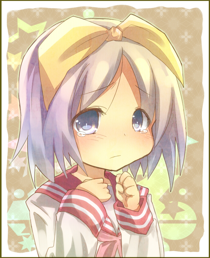 hiiragi tsukasa (lucky star) drawn by sorata_(tannsan)