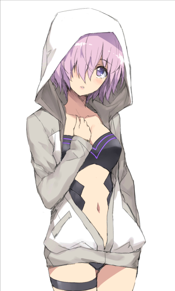 mash kyrielight (fate and 1 more) drawn by tonee
