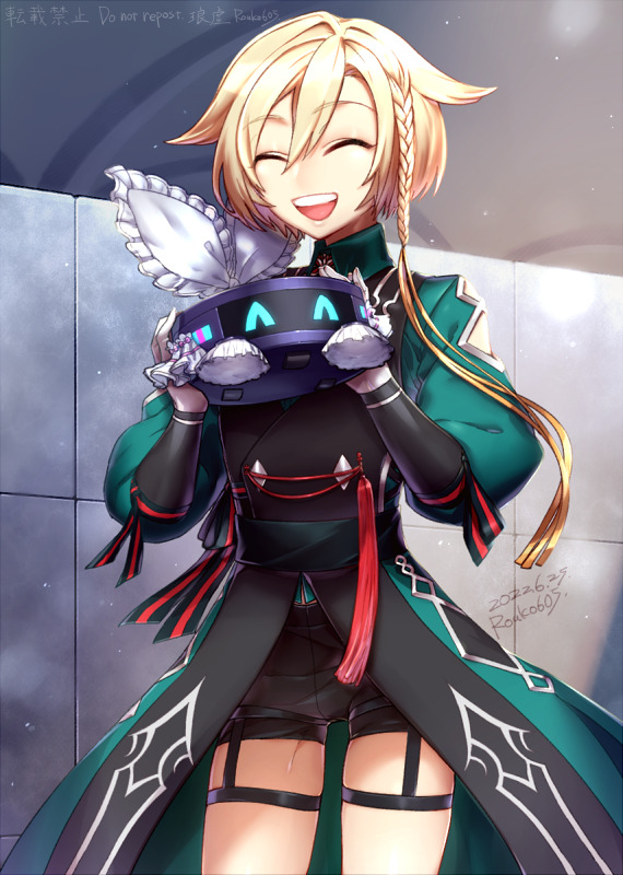 oscar and cleaner robot (ragnarok online) drawn by rouko605