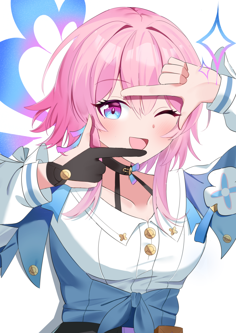 march 7th (honkai and 1 more) drawn by toraneko21_7