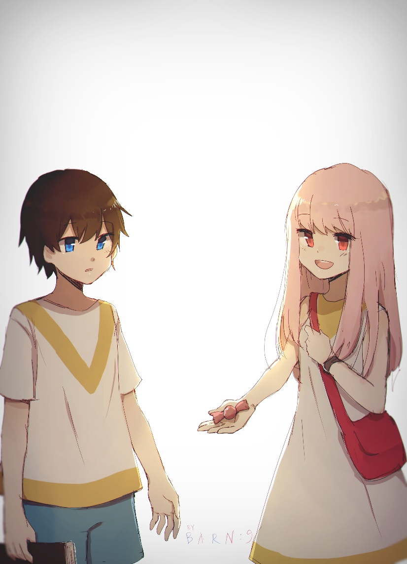 zero two and hiro (darling in the franxx) drawn by benelle