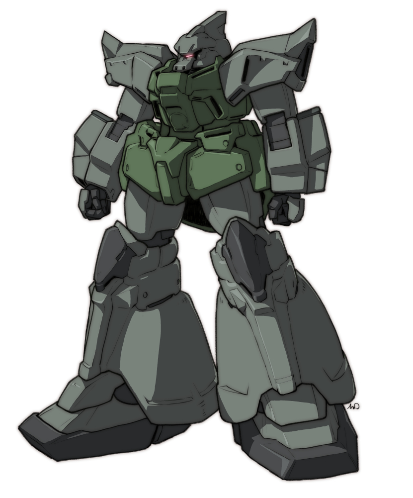 gelgoog and gelgoog marine (original and 2 more) drawn by tessaku_ro