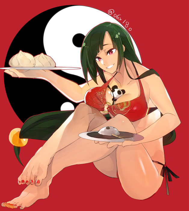 litchi faye ling and lao jiu (blazblue and 1 more) drawn by hyakuhachi_(over3)