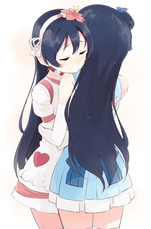 sonoda umi (love live! and 1 more) drawn by totoki86