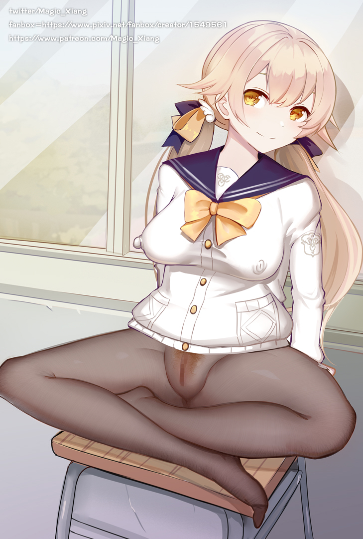 hifumi (blue archive) drawn by magic_xiang