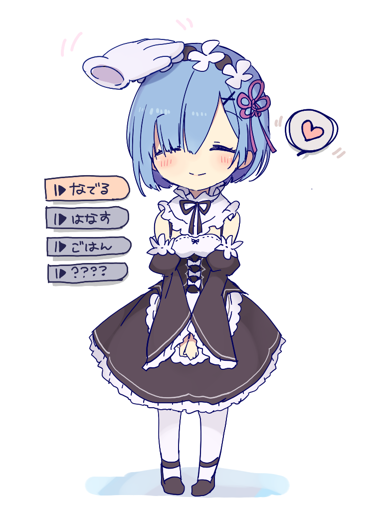 rem (re:zero kara hajimeru isekai seikatsu) drawn by abaranbuta