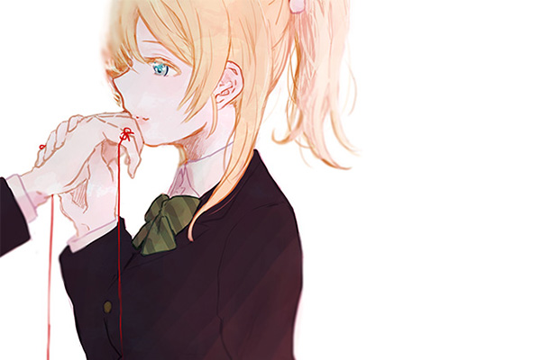 ayase eli (love live! and 1 more) drawn by shin9tani
