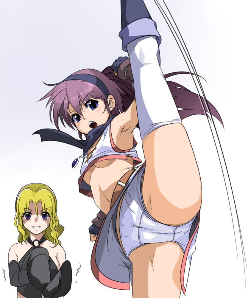 iris and torenia (iris action) drawn by oiran_ichigou