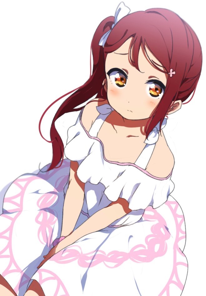 sakurauchi riko (love live! and 1 more) drawn by icehotmilktea