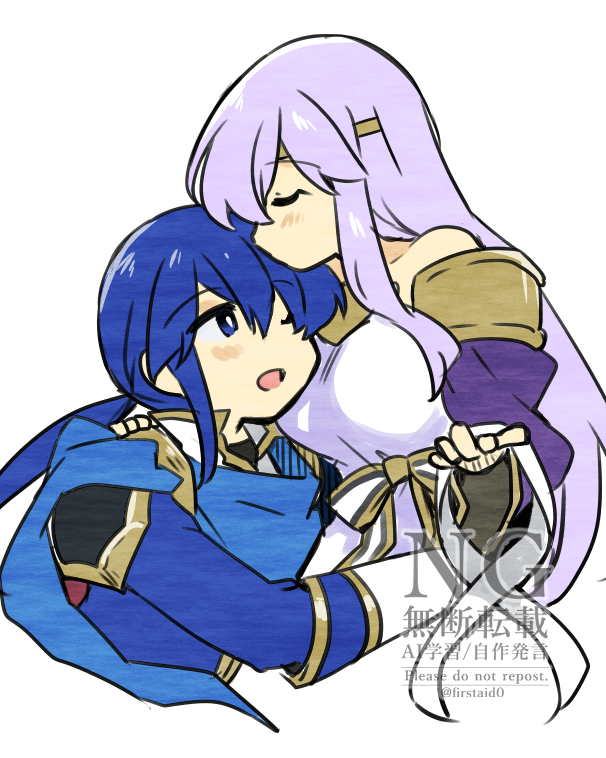 seliph and julia (fire emblem and 1 more) drawn by yukia_(firstaid0)