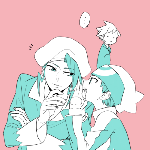 brendan, steven stone, and wallace (pokemon and 2 more) drawn by krt736