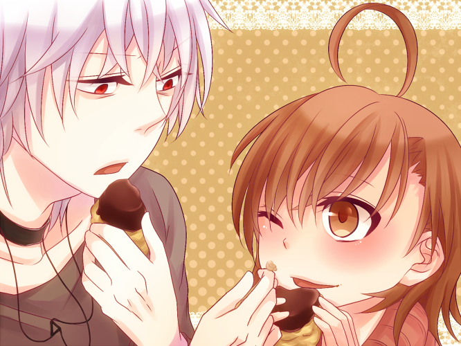 accelerator and last order (toaru majutsu no index) drawn by reimei_(1988)