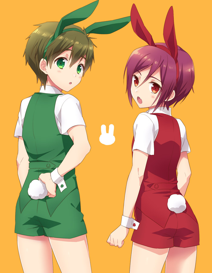tachibana makoto and matsuoka rin (free!) drawn by mo_(nmnme)
