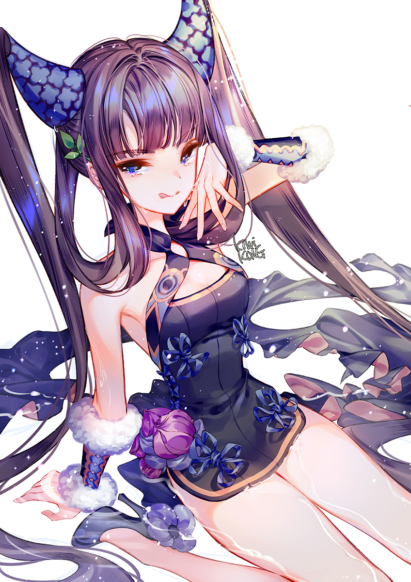 yang guifei (fate and 1 more) drawn by kiwikong
