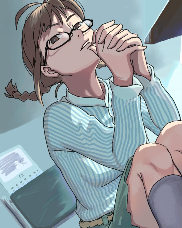 akizuki ritsuko (idolmaster and 1 more) drawn by inu_(aerodog)