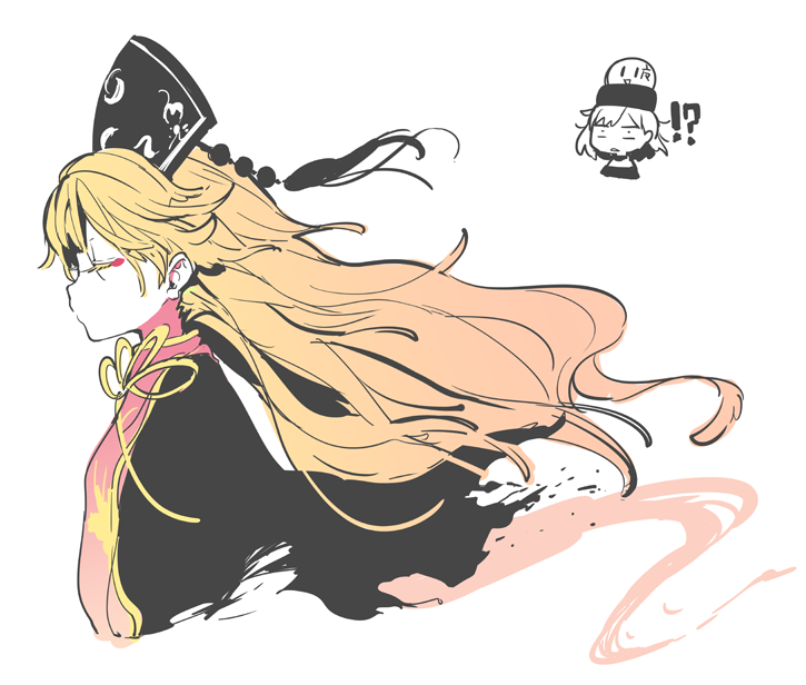 junko and hecatia lapislazuli (touhou) drawn by morino_hon