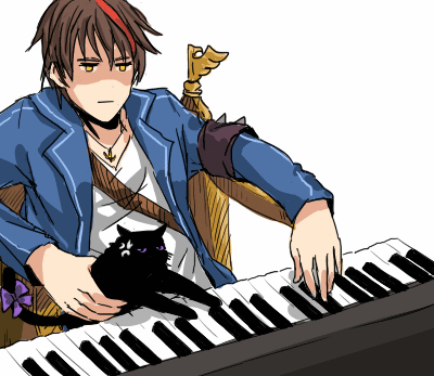 frederica bernkastel, willard h. wright, and keyboard cat (umineko no naku koro ni)