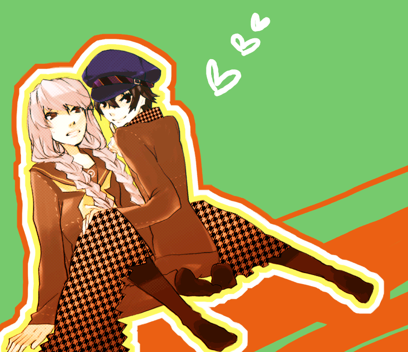 narukami yu and shirogane naoto (persona and 1 more) drawn by mgr_(kougetsu)