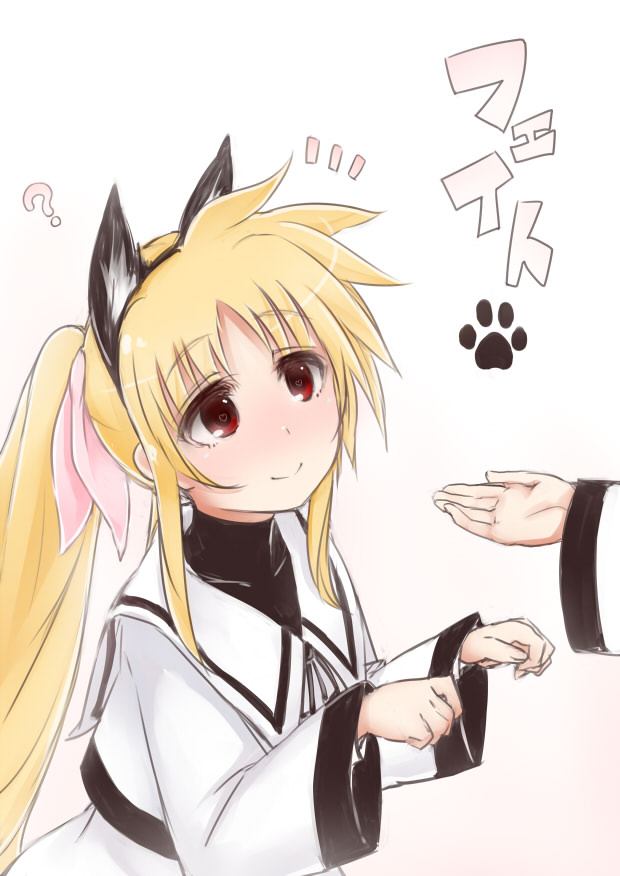 fate testarossa (lyrical nanoha and 2 more) drawn by akitsuchi_shien