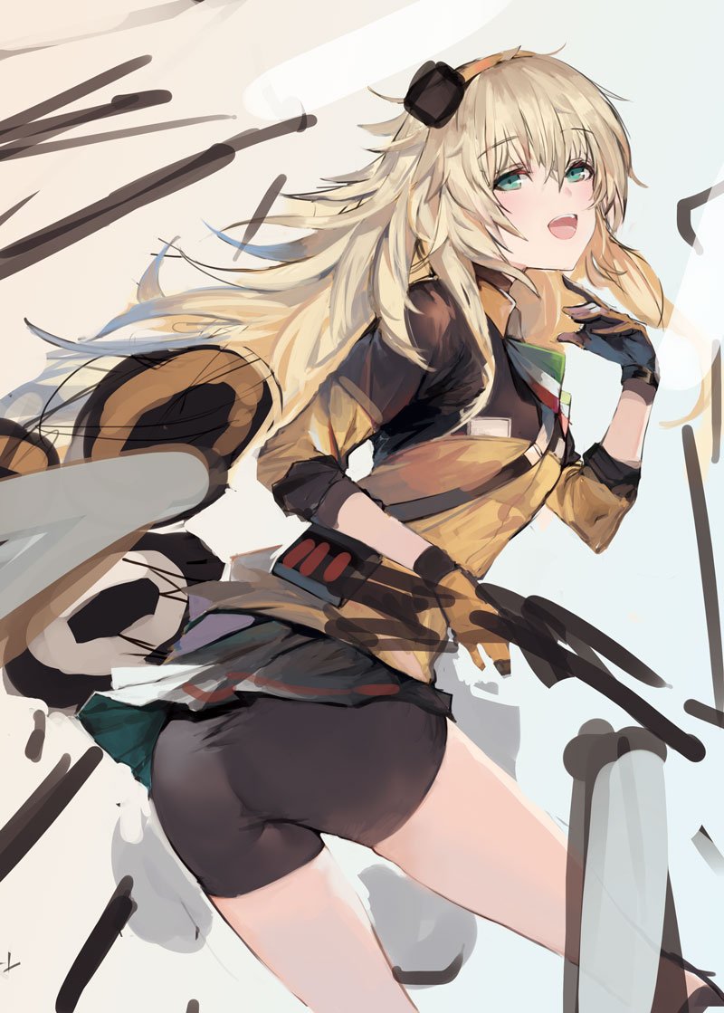 s.a.t.8 (girls' frontline) drawn by irikawa