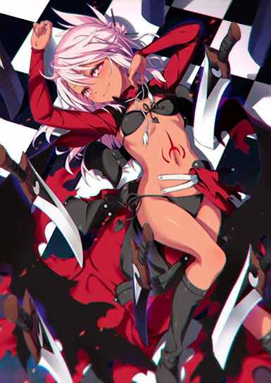 chloe von einzbern (fate and 1 more) drawn by hiroyama_hiroshi