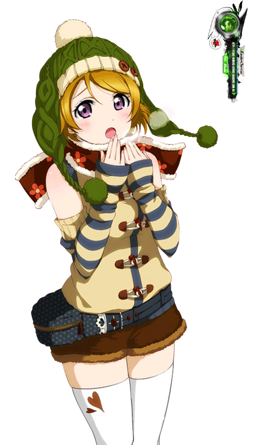 koizumi hanayo (love live! and 2 more) drawn by ors_anime_renders