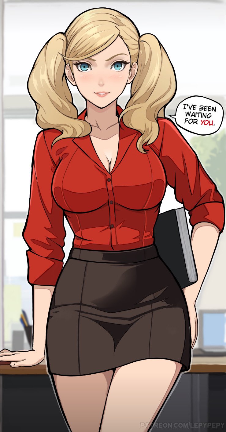 takamaki anne (persona and 1 more) drawn by lepypepy