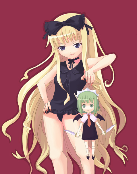 evangeline a.k. mcdowell and chachazero (mahou sensei negima!)
