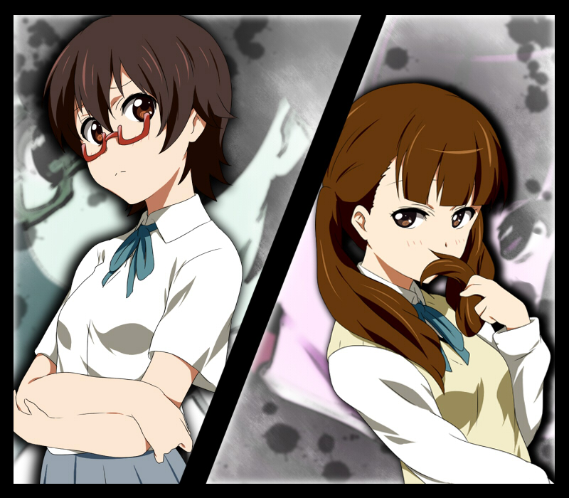 manabe nodoka and wakaouji ichigo (k-on!) drawn by ikari_manatsu