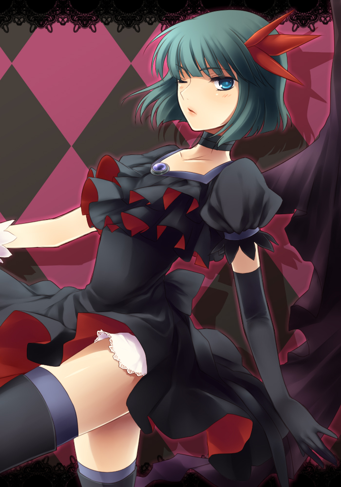 dark precure (precure and 1 more) drawn by meimone