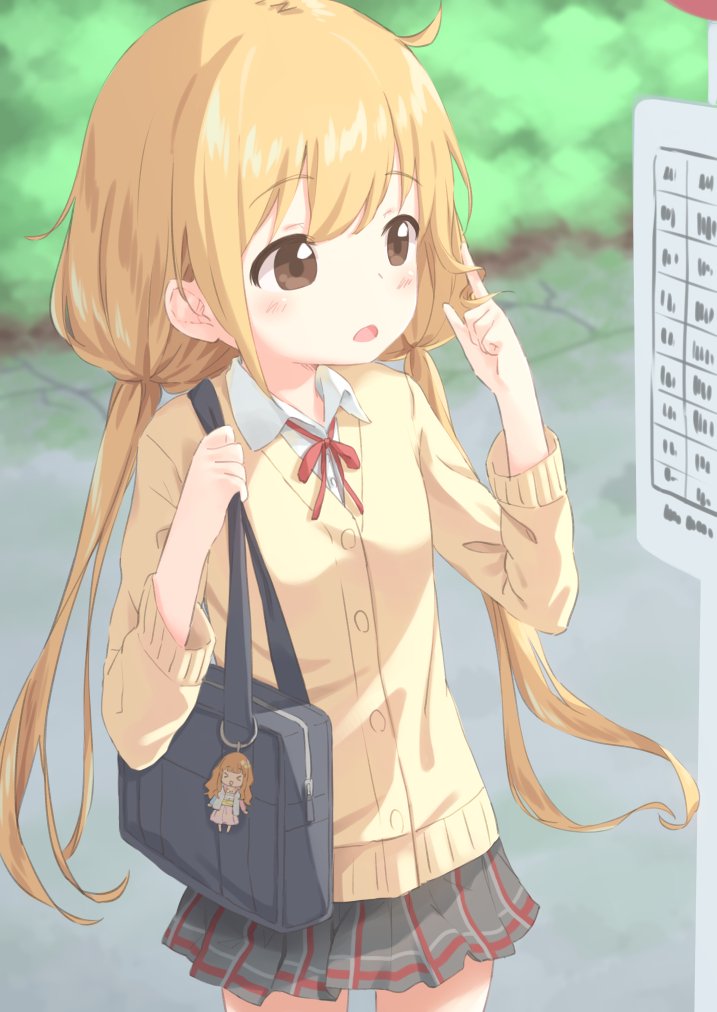 futaba anzu and moroboshi kirari (idolmaster and 1 more) drawn by naru12