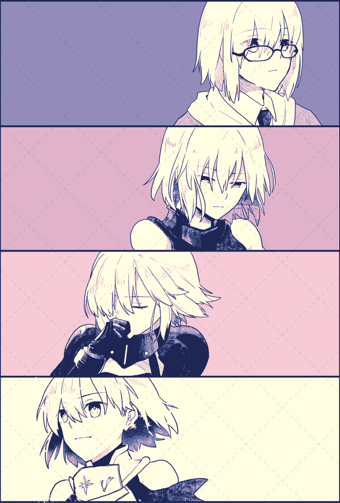 mash kyrielight (fate and 1 more) drawn by kiyokappa