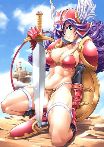 warrior (dragon quest and 1 more) drawn by rakko_(r2)