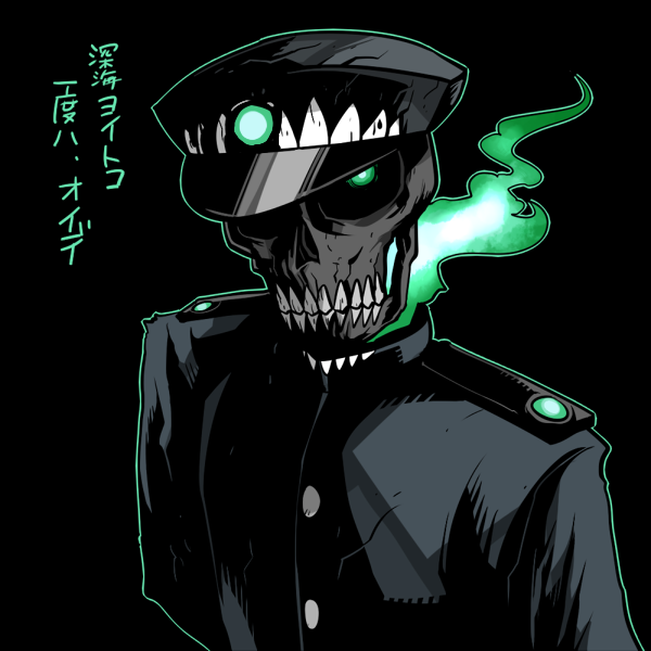 admiral, non-human admiral, and abyssal admiral (kantai collection) drawn by rariatto_(ganguri)