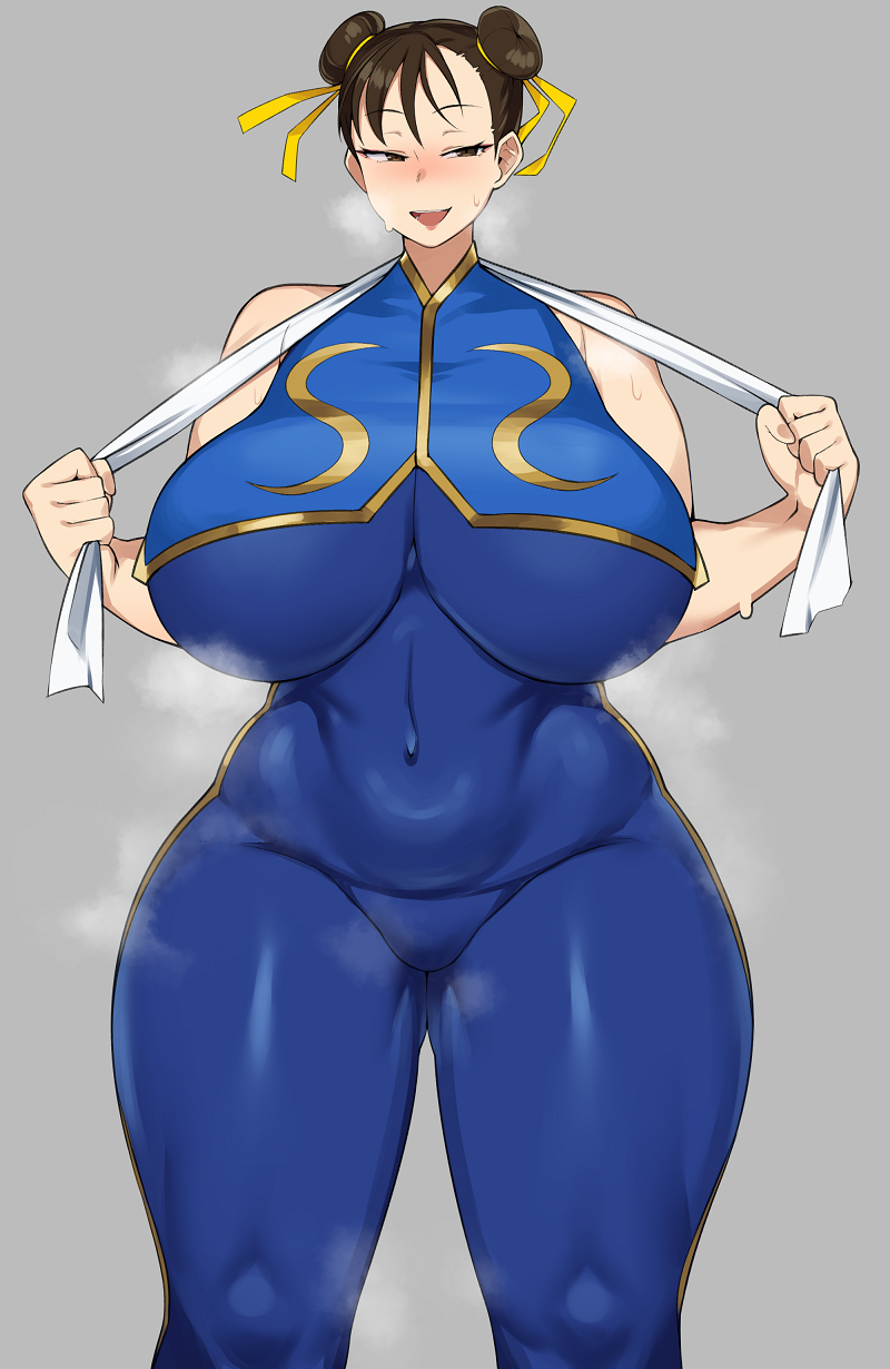 chun-li (street fighter and 1 more) drawn by chamchami
