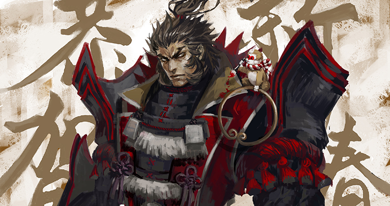 yumekichi and toyotomi hideyoshi (sengoku basara) drawn by sun_dou