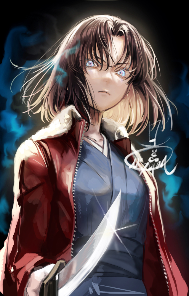 ryougi shiki (kara no kyoukai) drawn by mizutame_tori