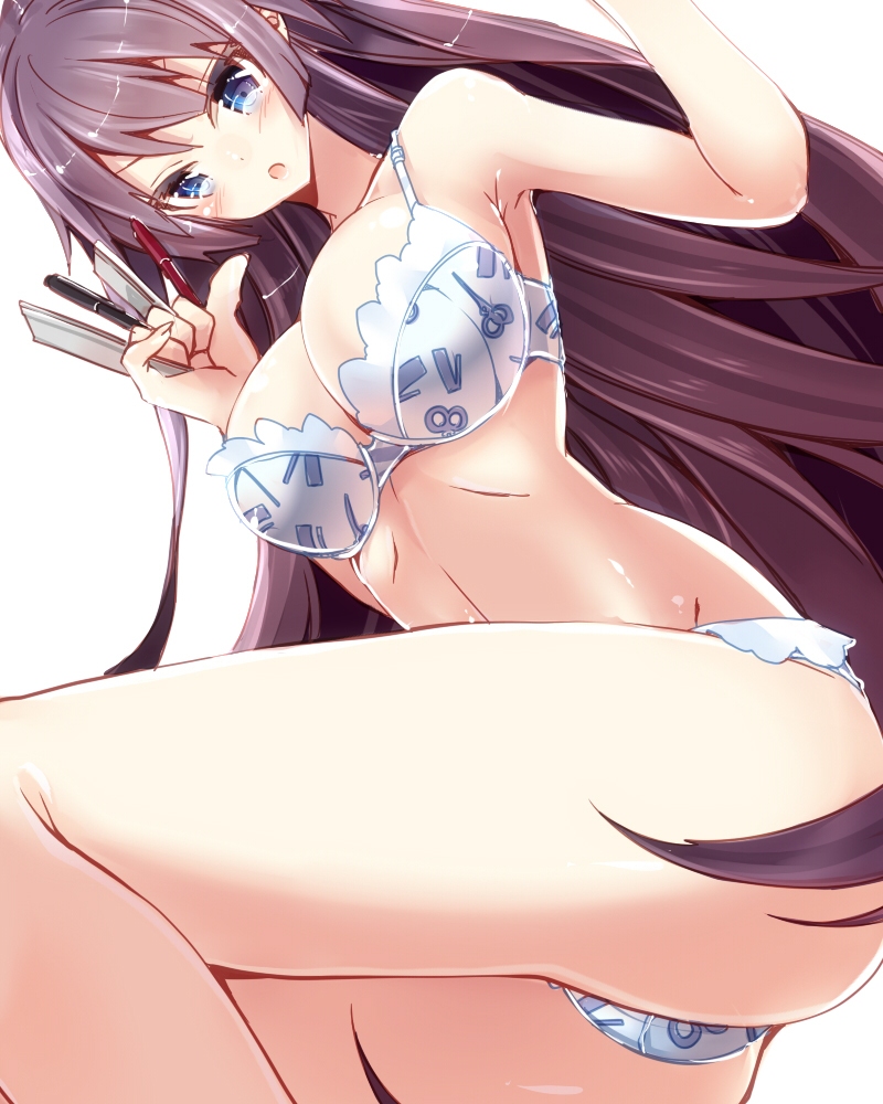 senjougahara hitagi (monogatari and 1 more) drawn by 218