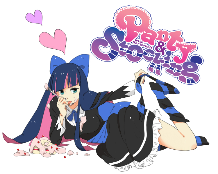 stocking (panty & stocking with garterbelt) drawn by mutsumi_(danny)