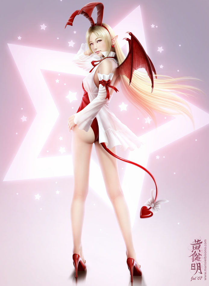 flonne (disgaea) drawn by mario_wibisono