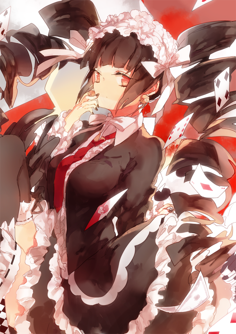 celestia ludenberg (danganronpa and 1 more) drawn by fongjlf