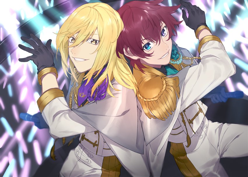 asbel lhant and richard (idolmaster and 4 more) drawn by sachico66