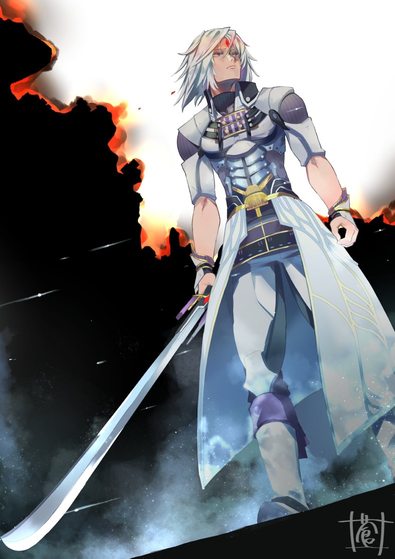 jin (xenoblade chronicles and 1 more) drawn by sou_(pale_1080)
