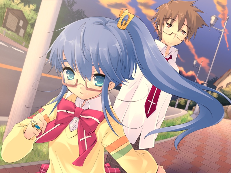 yuuki nona and tsuwabuki masaharu (nanatsuiro drops) drawn by ito_noizi